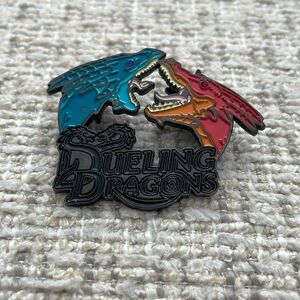 RARE limited edition dueling dragons universal studios pin